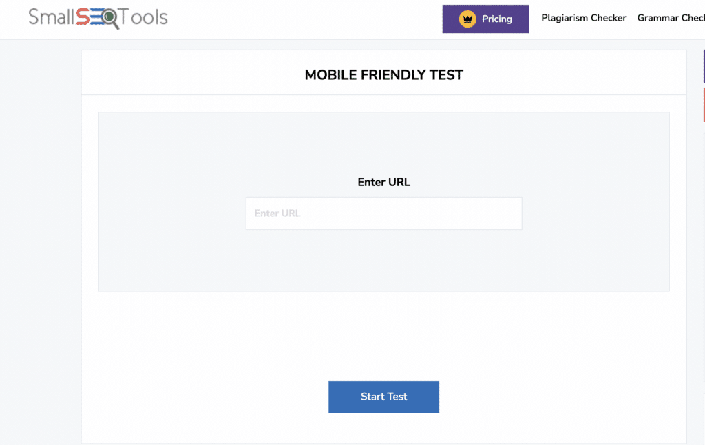 How to check if website is mobile-friendly? Let's do it in seconds! 4 Small SEO Tools mobile friendly test