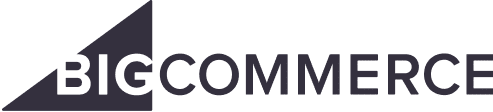 Logo of bigcommerce, featuring the company name in a dark green font with a large stylized 'b' to the left, all against a transparent background, symbolizing custom web design. | Ven Agency
